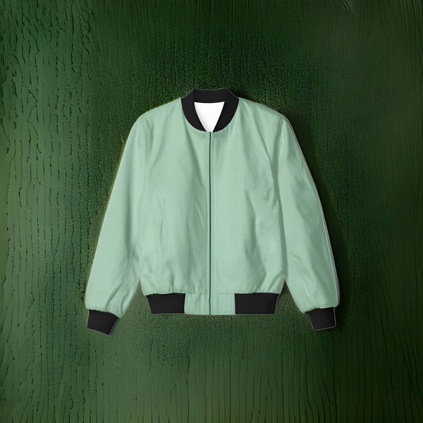 METAL FLARE BOMBER JACKET