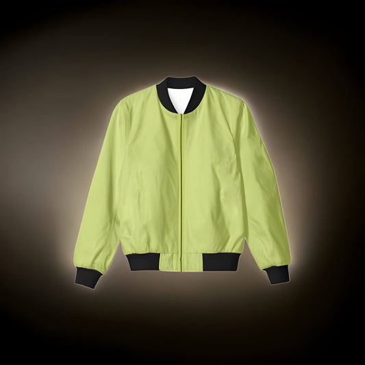 HARBOR GREEN BOMBER JACKET