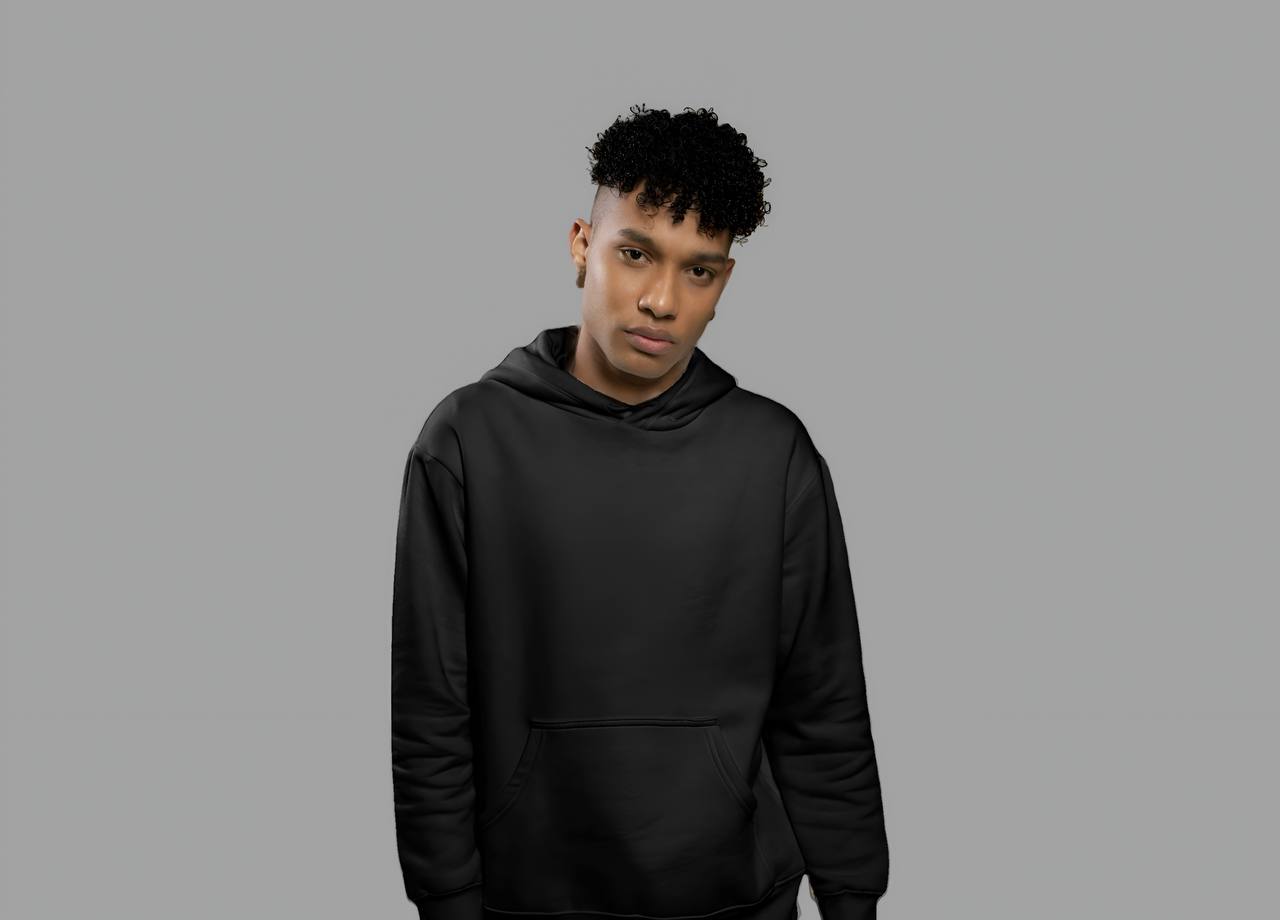 Unisex Hooded Sweatshirt – Superior Comfort & Style Black