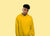 Unisex Hooded Sweatshirt – Superior Comfort & Style Mustard Yellow