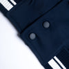 HOUSE LOUNGE VARSITY JACKET NAVY BLUE