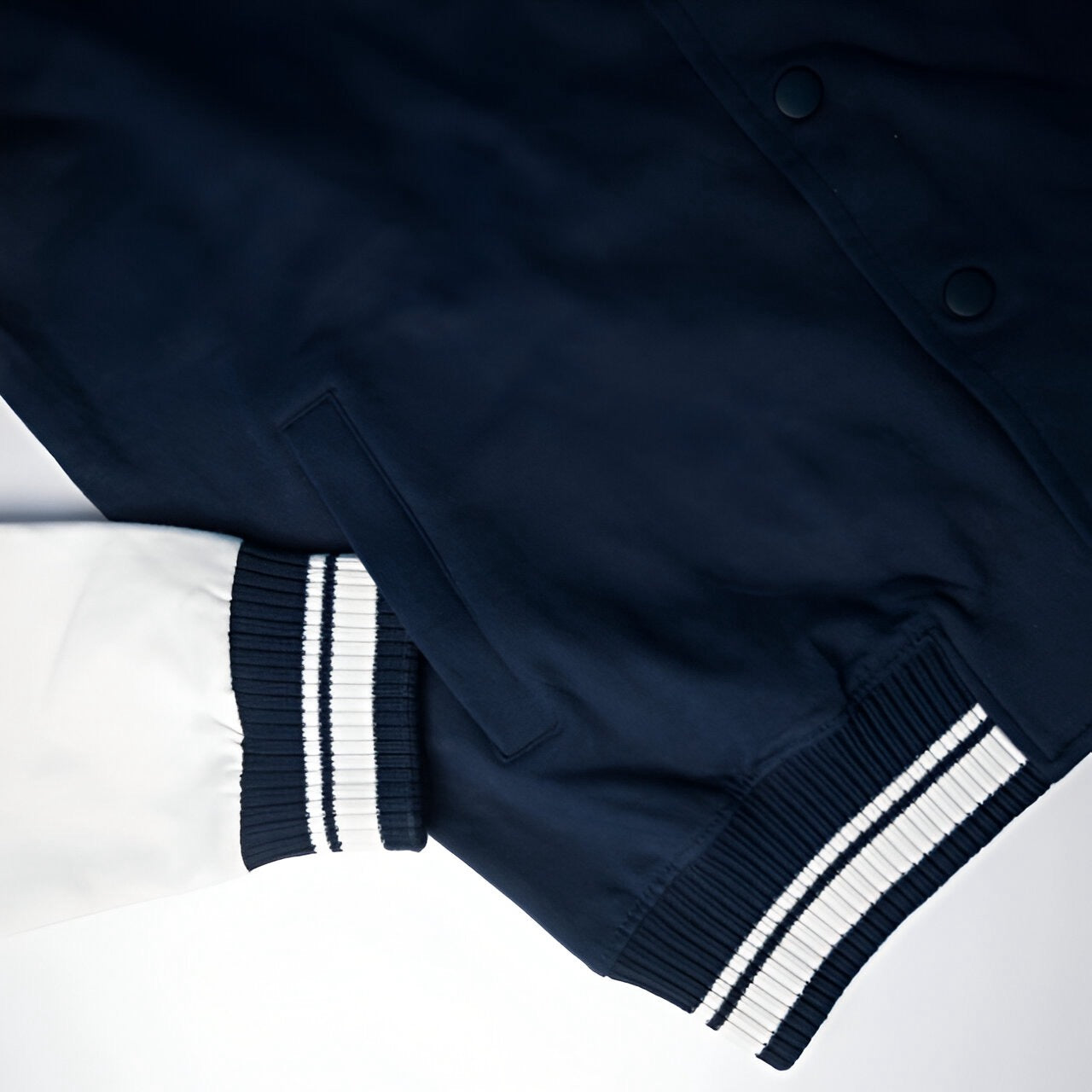 HOUSE LOUNGE VARSITY JACKET NAVY BLUE