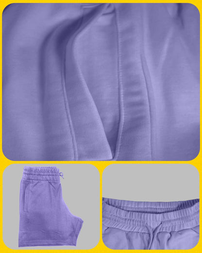 VOGUE TERRY UNISEX SHORTS LAVENDER