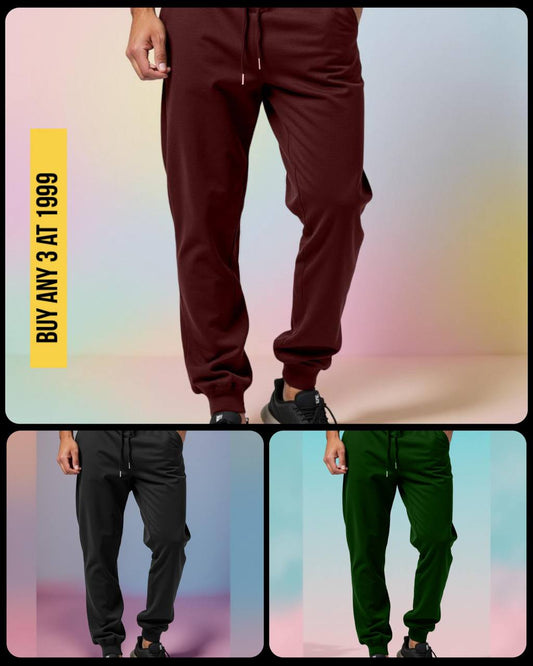LUXURA COMFORT JOGGERS BLACK