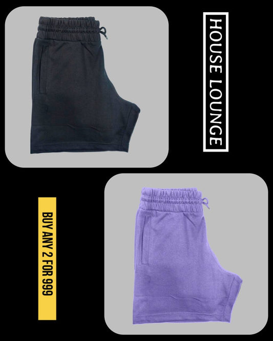 VOGUE TERRY UNISEX SHORTS LAVENDER