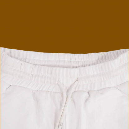 VOGUE TERRY UNISEX SHORTS WHITE