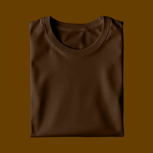ECLAT CLASSIC T-SHIRT COFFEE BROWN