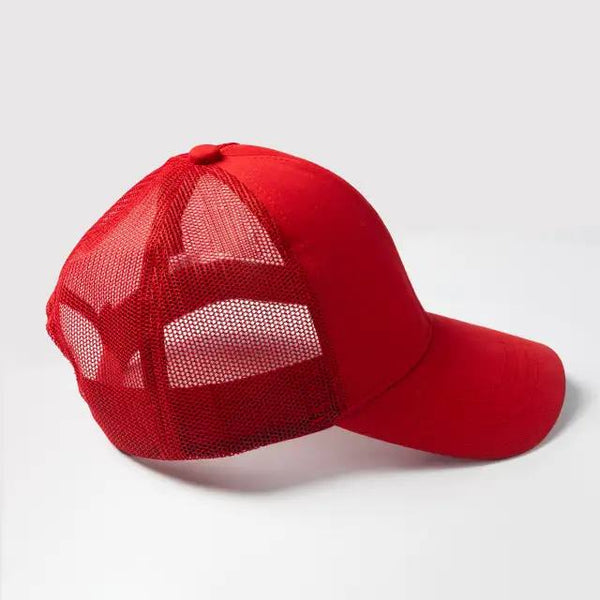 CLASSIC TRUCKER CAP RED