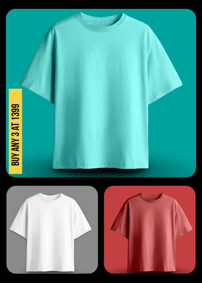 REGAL COTTON OVERSIZED TEE MINT