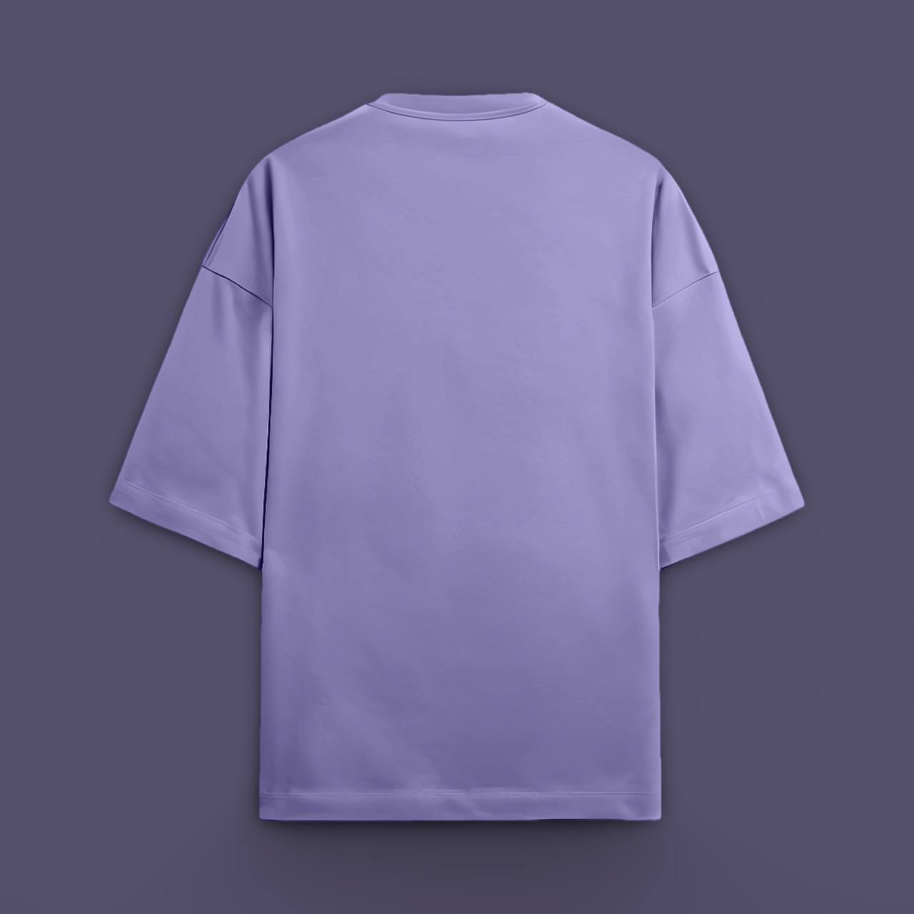 OPULENCE TERRY OVERSIZED TEE LAVENDER