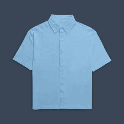 IMPERIA OVERSIZED CLASSIC SHIRT LIGHT BLUE