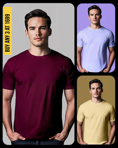 ELEVATED SUPIMA UNISEX T-SHIRT MAROON