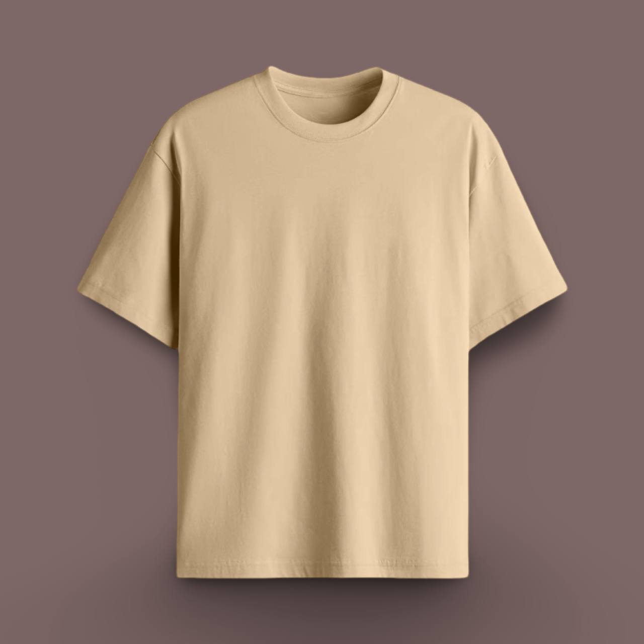 Elevato Oversized Tee Beige