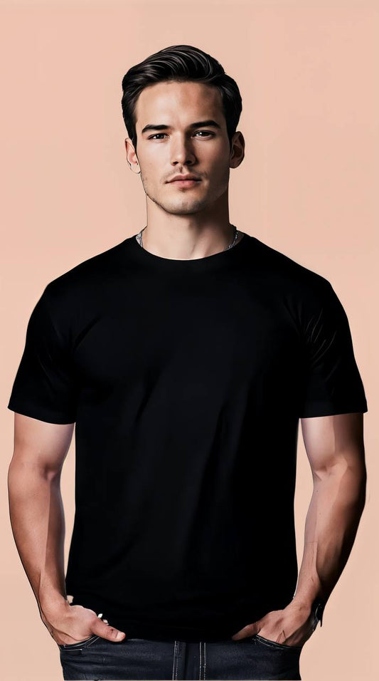 ELEVATED SUPIMA UNISEX T-SHIRT BLACK