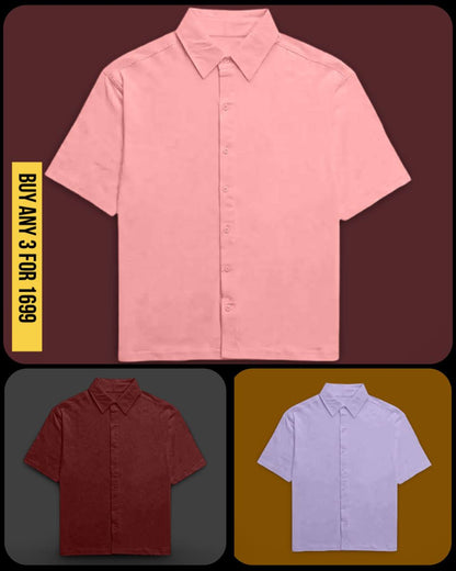 IMPERIA OVERSIZED CLASSIC SHIRT MAROON